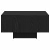 Table basse Chêne noir 60 x 60 x 31,5 cm Bois d'ingénierie 581744581744