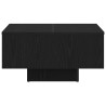 Table basse Chêne noir 60 x 60 x 31,5 cm Bois d'ingénierie 581744581744