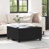 Table basse Chêne noir 75 x 75 x 38 cm Bois d'ingénierie 581745581745