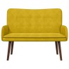 Sofa 2 places Jaune 115 x 61 x 87 cm Velours (V) 581746581746