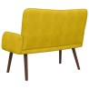 Sofa 2 places Jaune 115 x 61 x 87 cm Velours (V) 581746581746