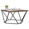 Table basse Chêne fumé 80 x 80 x 45 cm 581748581748