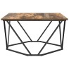 Table basse Chêne fumé 80 x 80 x 45 cm 581748581748