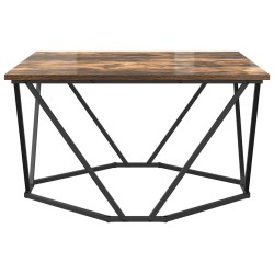 Table basse Chêne fumé 80 x 80 x 45 cm 581748581748