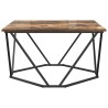 Table basse Chêne fumé 80 x 80 x 45 cm 581748581748