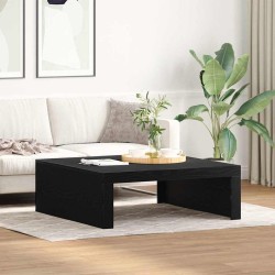 Table basse Chêne noir 100 x 100 x 35 cm Bois d'ingénierie 581751581751