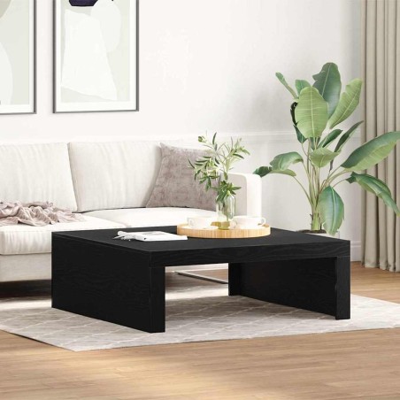 Table basse Chêne noir 100 x 100 x 35 cm Bois d'ingénierie 581751581751