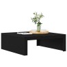 Table basse Chêne noir 100 x 100 x 35 cm Bois d'ingénierie 581751581751
