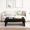 Table basse Chêne noir 100 x 100 x 35 cm Bois d'ingénierie 581751581751