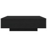 Table basse Chêne noir 100 x 100 x 31 cm Bois d'ingénierie 581752581752
