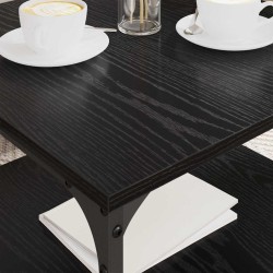 Table basse Chêne noir 55 x 55 x 40 cm Bois d'ingénierie 581753581753