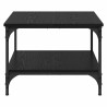 Table basse Chêne noir 55 x 55 x 40 cm Bois d'ingénierie 581753581753