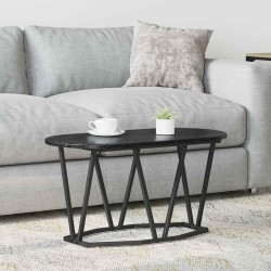 Table basse Chêne noir 80 x 40 x 40.5 cm 581754581754