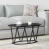 Table basse Chêne noir 80 x 40 x 40.5 cm 581754581754