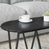 Table basse Chêne noir 80 x 40 x 40.5 cm 581754581754