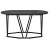 Table basse Chêne noir 80 x 40 x 40.5 cm 581754581754