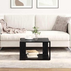 Table basse Chêne noir 51,5 x 51,5 x 30 cm Bois d'ingénierie 581756581756