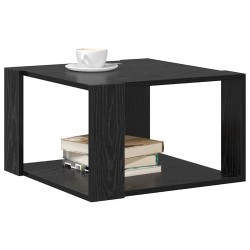 Table basse Chêne noir 51,5 x 51,5 x 30 cm Bois d'ingénierie 581756581756