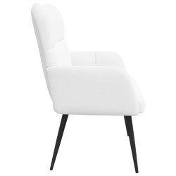Sofa 2 places Blanc 115 x 61 x 87 cm Tissu 581757581757