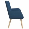 Sofa 2 places Bleu 115 x 61 x 87 cm Tissu 581758581758