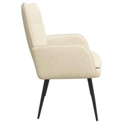 Sofa 2 places Crème 115 x 61 x 87 cm Tissu 581760581760