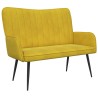 Sofa 2 places Jaune 115 x 61 x 87 cm Velours (V) 581761581761