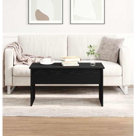 Table basse Chêne noir 80 x 50,5 x 41,5 cm Bois d'ingénierie 581763581763