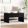 Table basse Chêne noir 80 x 50,5 x 41,5 cm Bois d'ingénierie 581763581763