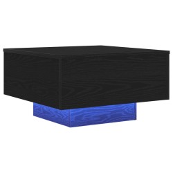 Table basse Chêne noir 55 x 55 x 31 cm Bois d'ingénierie 581764581764