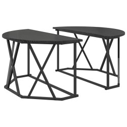 Table basse Chêne noir 80 x 80 x 42 cm 581765581765