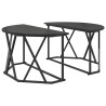 Table basse Chêne noir 80 x 80 x 42 cm 581765581765