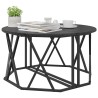 Table basse Chêne noir 80 x 80 x 42 cm 581765581765