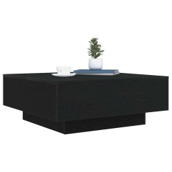 Table basse Chêne noir 80 x 80 x 31 cm Bois d'ingénierie 581766581766