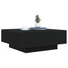 Table basse Chêne noir 80 x 80 x 31 cm Bois d'ingénierie 581766581766