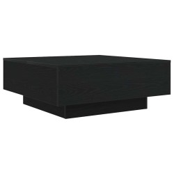 Table basse Chêne noir 80 x 80 x 31 cm Bois d'ingénierie 581766581766