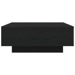 Table basse Chêne noir 80 x 80 x 31 cm Bois d'ingénierie 581766581766