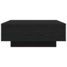 Table basse Chêne noir 80 x 80 x 31 cm Bois d'ingénierie 581766581766