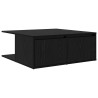 Table basse Chêne noir 80 x 80 x 31 cm Bois d'ingénierie 581767581767