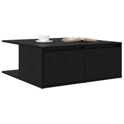 Table basse Chêne noir 80 x 80 x 31 cm Bois d'ingénierie 581767581767