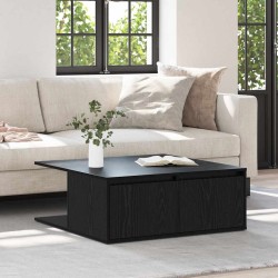 Table basse Chêne noir 80 x 80 x 31 cm Bois d'ingénierie 581767581767
