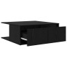 Table basse Chêne noir 80 x 80 x 31 cm Bois d'ingénierie 581767581767