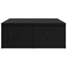 Table basse Chêne noir 80 x 80 x 31 cm Bois d'ingénierie 581767581767