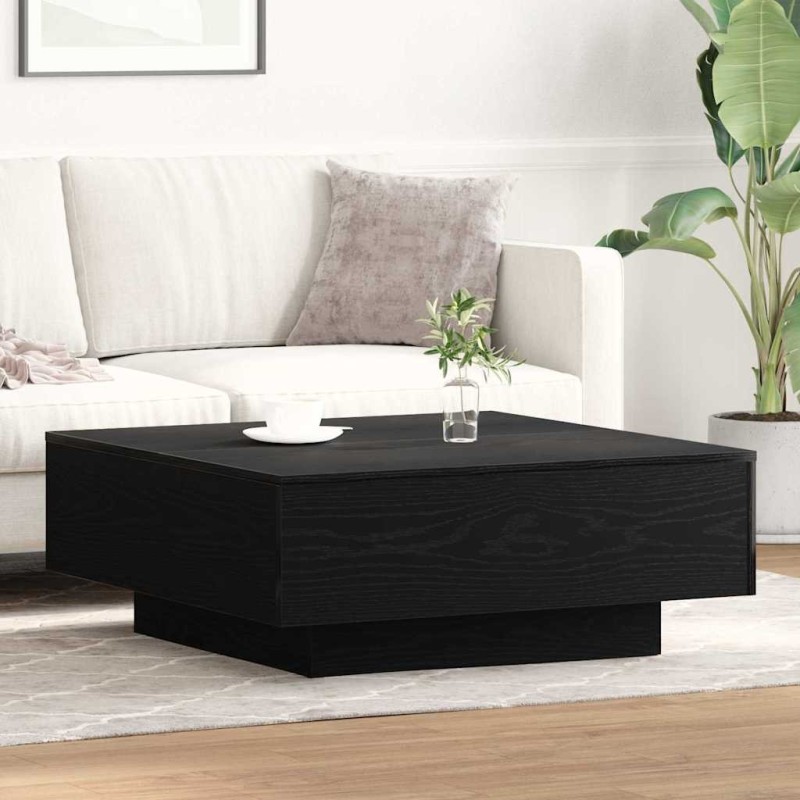 Table basse Chêne noir 80 x 80 x 31 cm 581768581768