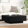 Table basse Chêne noir 80 x 80 x 31 cm 581768581768