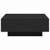Table basse Chêne noir 80 x 80 x 31 cm 581768581768