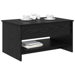 Table basse Chêne noir 80 x 50,5 x 41,5 cm Bois d'ingénierie 581769581769