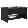 Table basse Chêne noir 80 x 50,5 x 41,5 cm Bois d'ingénierie 581769581769