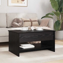 Table basse Chêne noir 80 x 50,5 x 41,5 cm Bois d'ingénierie 581769581769