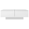 Table basse Blanc 90x60x31 cm Aggloméré 581770581770