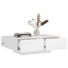 Table basse Blanc 90x60x31 cm Aggloméré 581770581770